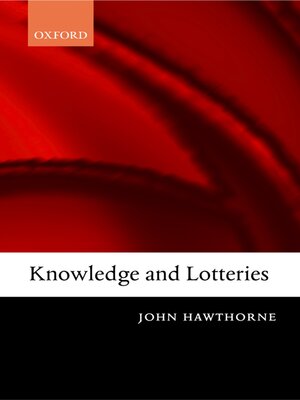 cover image of Knowledge and Lotteries